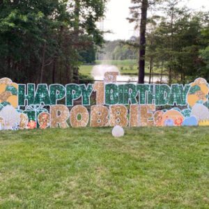 Birthday Lawn Sign Rental
