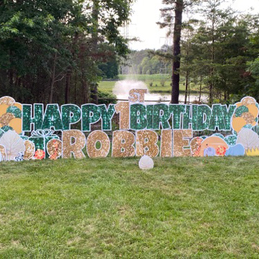 Birthday Yard Sign Rental