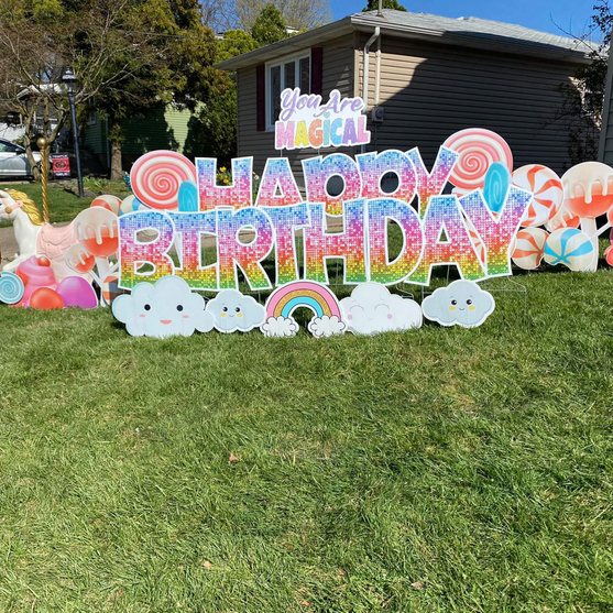 Birthday Lawn Sign Rentals for NJ, DE, and parts of PA