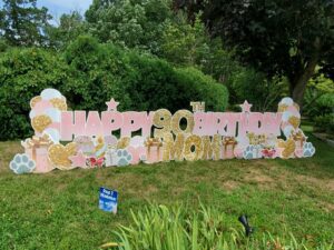 90th Birthday Yard Sign