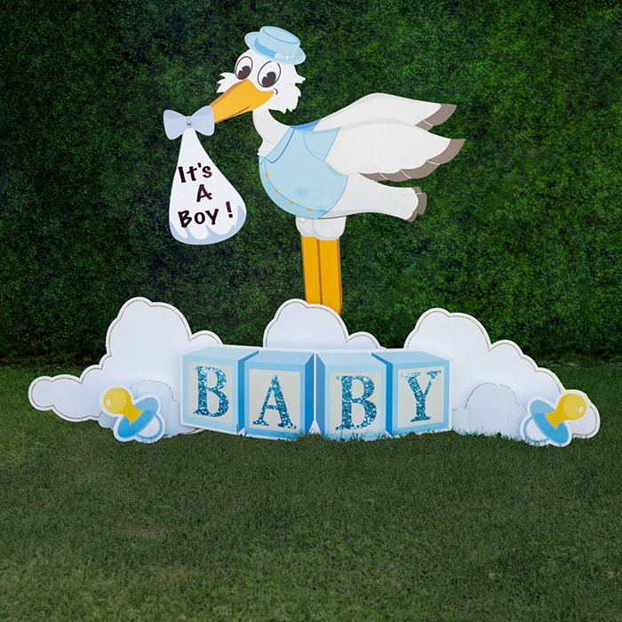 Baby Boy stork