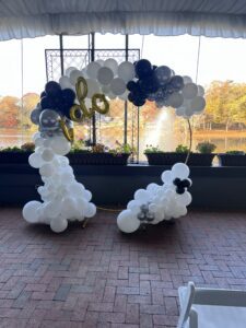 Wedding Arch Balloon Display, Outdoor Valentine Decorations