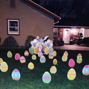 Easter Display in front yard