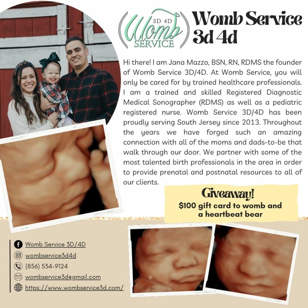Womb Service. Baby Expo, South Jersey baby expo, vendor, baby shower