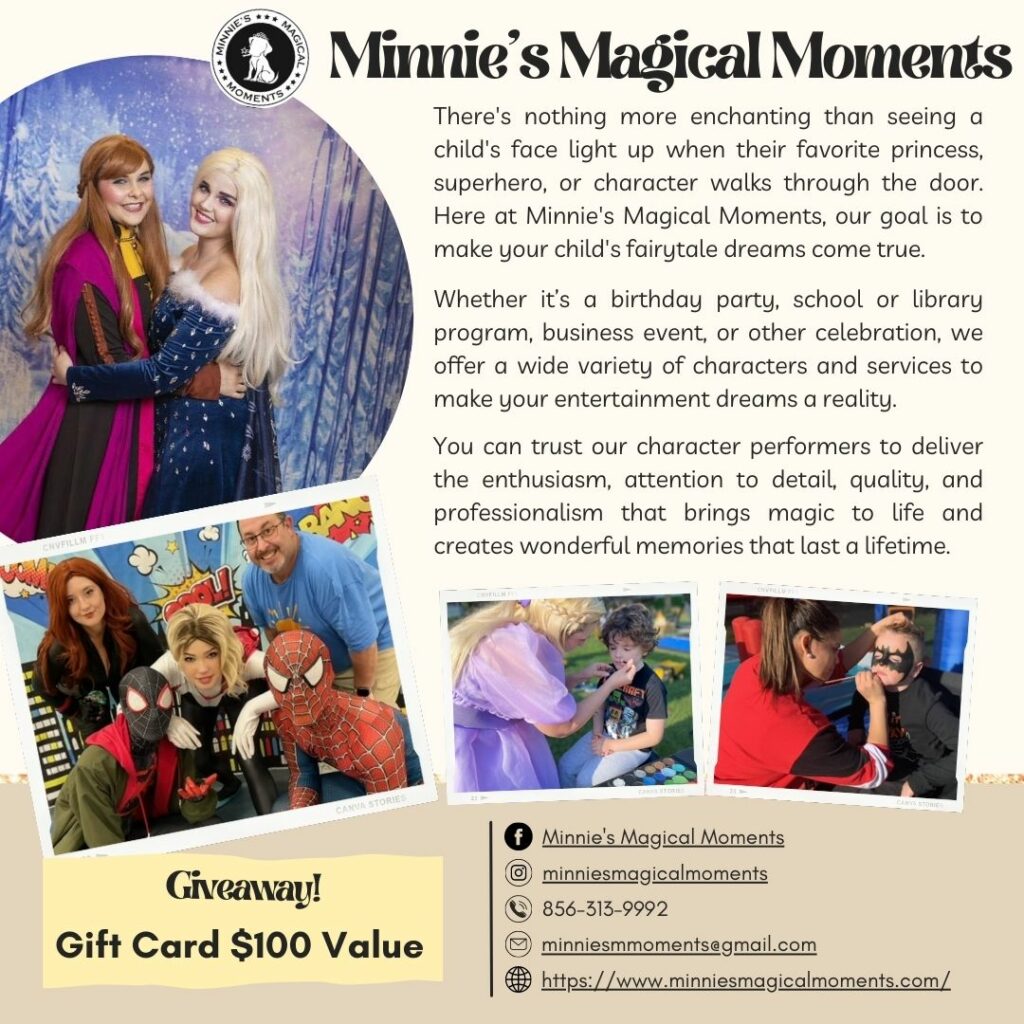 Minnies Magical Moments. Baby Expo, South Jersey baby expo, vendor, baby shower